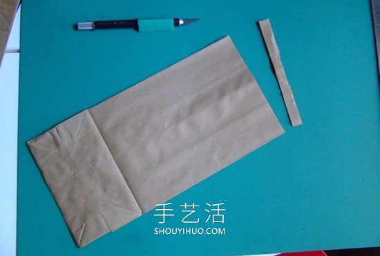 牛皮紙袋手工制作韓國(guó)風(fēng)中秋燈籠的做法教程 -  rpnrmr.com