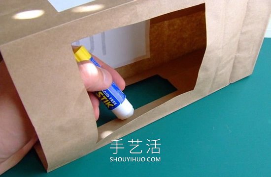 牛皮紙袋手工制作韓國(guó)風(fēng)中秋燈籠的做法教程 -  rpnrmr.com