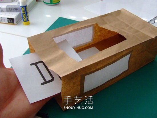 牛皮紙袋手工制作韓國(guó)風(fēng)中秋燈籠的做法教程 -  rpnrmr.com
