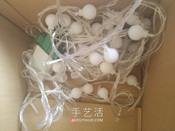 自制硬紙板仙人掌燈飾的方法圖解教程 -  rpnrmr.com