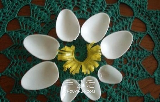 自制一次性勺子蓮花的方法圖解教程 -  rpnrmr.com