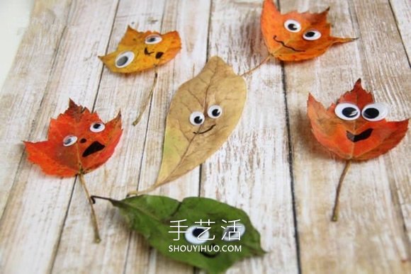 幼兒園手工制作秋天樹(shù)葉娃娃的做法教程 -  rpnrmr.com