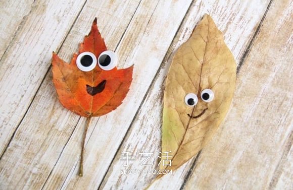 幼兒園手工制作秋天樹(shù)葉娃娃的做法教程 -  rpnrmr.com