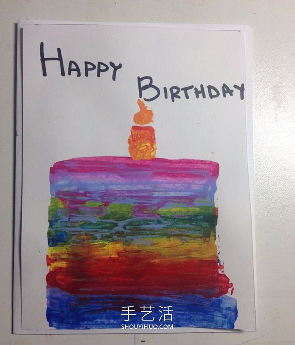 自制生日賀卡的方法 國慶節(jié)祝祖國生日快樂 -  rpnrmr.com