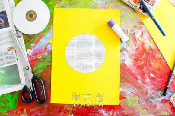 幼兒園用舊報(bào)紙手工制作大獅子的做法教程 -  rpnrmr.com