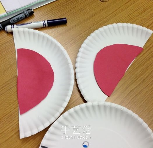 幼兒園手工制作紙盤小白兔的做法教程 -  rpnrmr.com