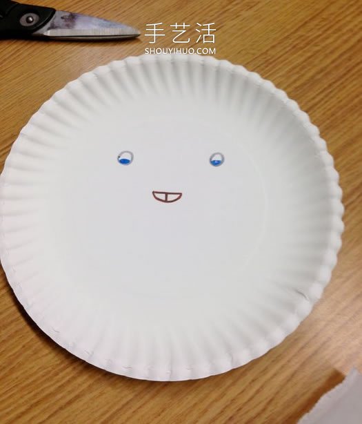 幼兒園手工制作紙盤小白兔的做法教程 -  rpnrmr.com
