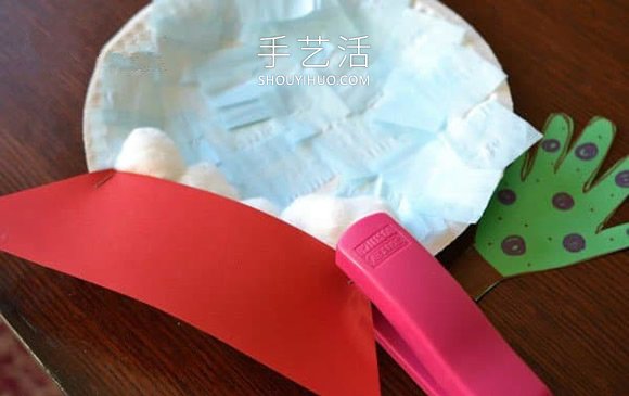 自制圣誕節(jié)紙盤圣誕樹掛飾的方法圖解教程 -  rpnrmr.com