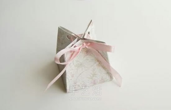 自制漂亮喜糖盒的折法帶展開圖紙 -  rpnrmr.com