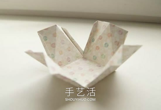 自制漂亮喜糖盒的折法帶展開圖紙 -  rpnrmr.com