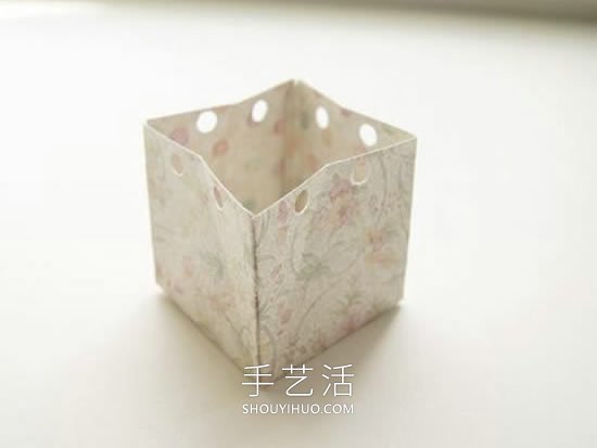 自制漂亮喜糖盒的折法帶展開圖紙 -  rpnrmr.com