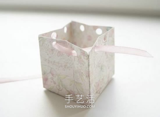 自制漂亮喜糖盒的折法帶展開圖紙 -  rpnrmr.com