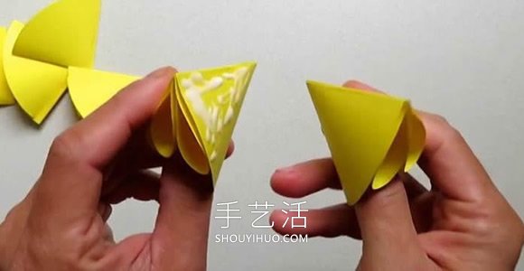 簡單星花球的折紙制作方法圖解教程 -  rpnrmr.com