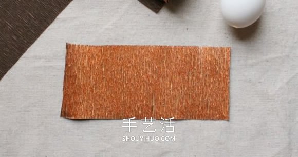 自制皺紋紙橡子和松果掛飾的方法圖解教程 -  rpnrmr.com