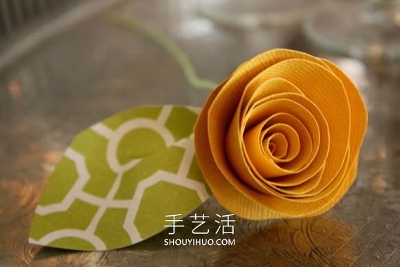 兒童手工制作卷紙花的簡單做法教程 -  rpnrmr.com