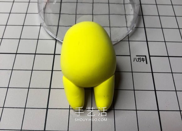 超輕粘土手工制作扮成小雞的娃娃圖解 -  rpnrmr.com