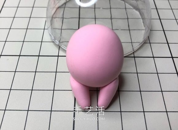 超輕粘土手工制作扮成小雞的娃娃圖解 -  rpnrmr.com