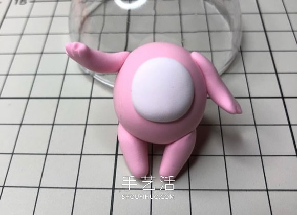 超輕粘土手工制作扮成小雞的娃娃圖解 -  rpnrmr.com