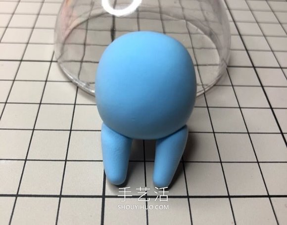 超輕粘土手工制作扮成小雞的娃娃圖解 -  rpnrmr.com
