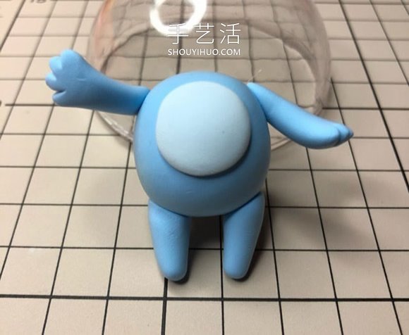 超輕粘土手工制作扮成小雞的娃娃圖解 -  rpnrmr.com