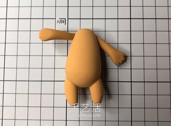 超輕粘土手工制作扮成小雞的娃娃圖解 -  rpnrmr.com