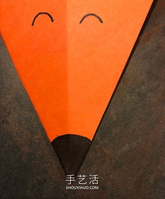 幼兒手工折紙狐貍的最簡(jiǎn)單方法圖解 -  rpnrmr.com