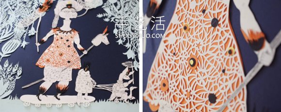 超現(xiàn)實(shí)奇幻紙雕作品！宛如怪誕童話森林 -  rpnrmr.com
