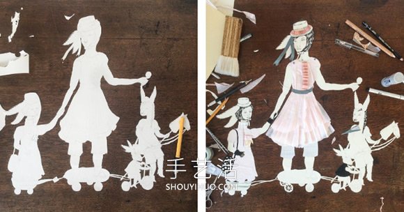超現(xiàn)實(shí)奇幻紙雕作品！宛如怪誕童話森林 -  rpnrmr.com