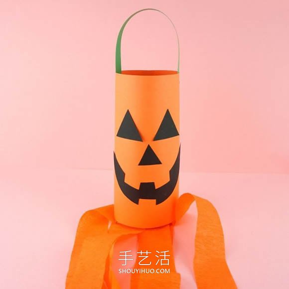 萬圣節(jié)南瓜燈風(fēng)向袋的制作方法圖解教程 -  rpnrmr.com