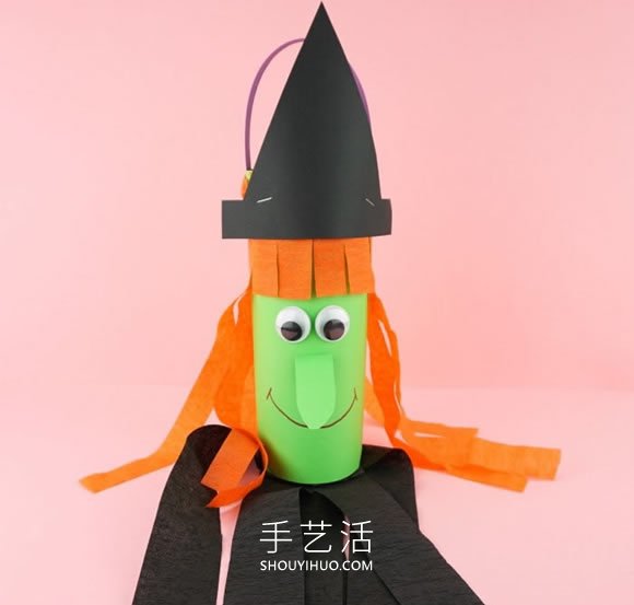 簡單自制萬圣節(jié)女巫風(fēng)向袋的方法圖解教程 -  rpnrmr.com