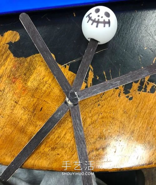 自制萬圣節(jié)骷髏小人掛飾的方法圖解教程 -  rpnrmr.com