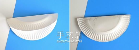 簡單紙盤手工制作搖擺北極熊的做法教程 -  rpnrmr.com