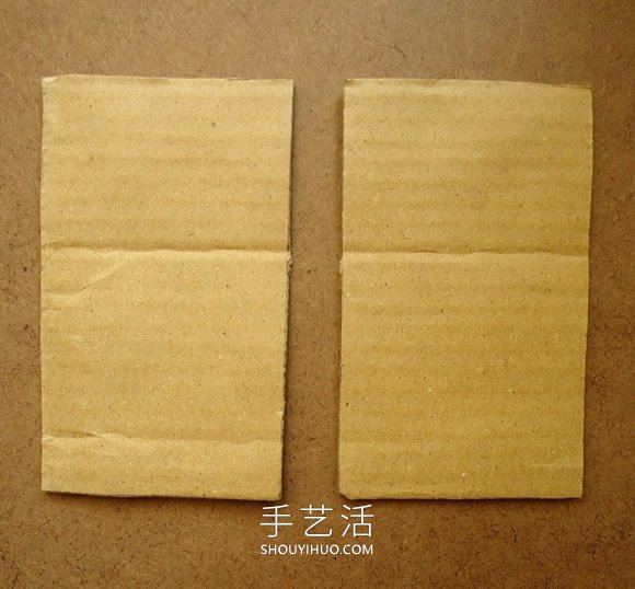 紙板廢物利用手工制作漂亮收納盒的做法教程 -  rpnrmr.com