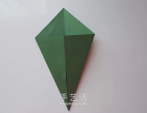 折紙制作母親節(jié)郁金香賀卡的做法教程 -  rpnrmr.com
