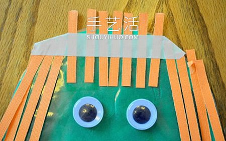 萬圣節(jié)巫婆紙貼畫的制作方法圖解教程 -  rpnrmr.com
