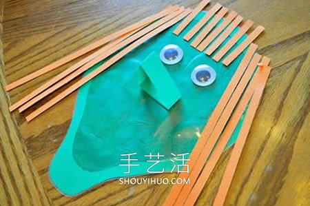 萬圣節(jié)巫婆紙貼畫的制作方法圖解教程 -  rpnrmr.com