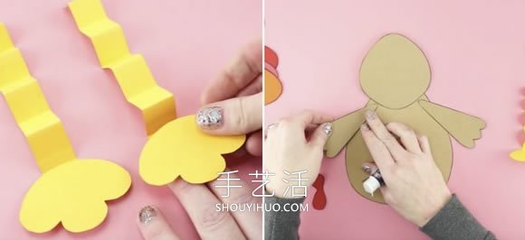 幼兒園手工制作感恩節(jié)火雞的做法教程 -  rpnrmr.com