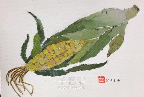 90歲老奶奶手撕報(bào)紙做拼貼畫！展現(xiàn)平淡幸福 -  rpnrmr.com