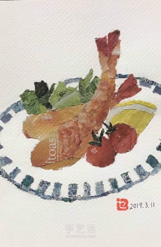 90歲老奶奶手撕報(bào)紙做拼貼畫！展現(xiàn)平淡幸福 -  rpnrmr.com