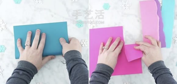 自制冬天北極熊立體卡片的方法圖解教程 -  rpnrmr.com
