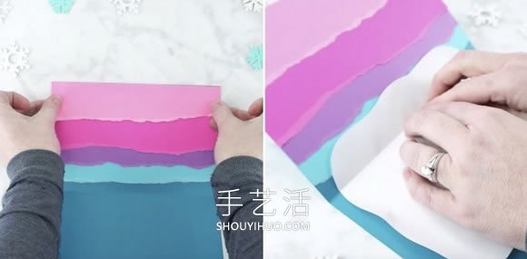 自制冬天北極熊立體卡片的方法圖解教程 -  rpnrmr.com