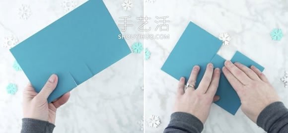 自制冬天北極熊立體卡片的方法圖解教程 -  rpnrmr.com