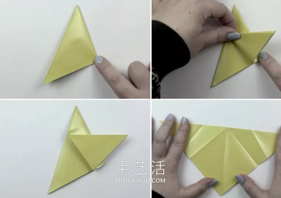兒童折紙五角星的簡(jiǎn)單方法圖解教程 -  rpnrmr.com