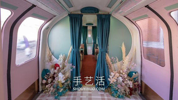 1967年倫敦地鐵車廂改造 DIY懷舊感粉嫩天堂！ -  rpnrmr.com