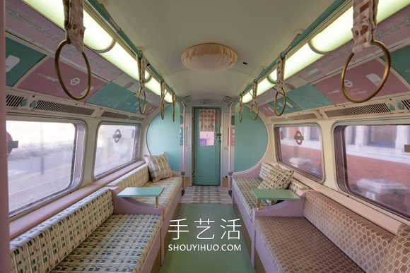 1967年倫敦地鐵車廂改造 DIY懷舊感粉嫩天堂！ -  rpnrmr.com
