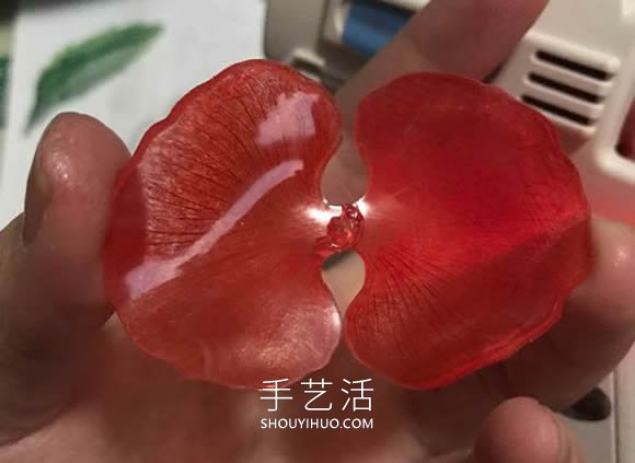 熱縮片手工制作罌粟花胸針的做法教程 -  rpnrmr.com