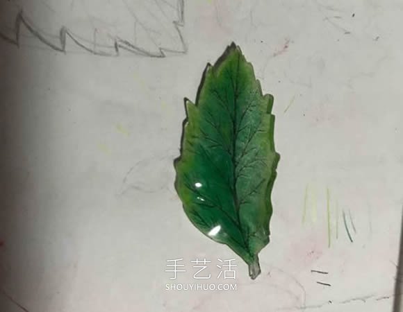熱縮片手工制作罌粟花胸針的做法教程 -  rpnrmr.com