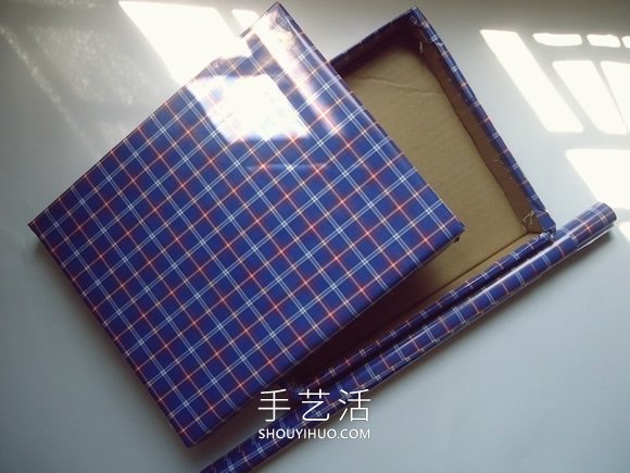 硬紙板手工制作首飾收納盒的做法教程 -  rpnrmr.com