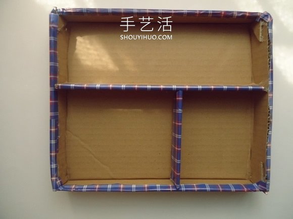 硬紙板手工制作首飾收納盒的做法教程 -  rpnrmr.com