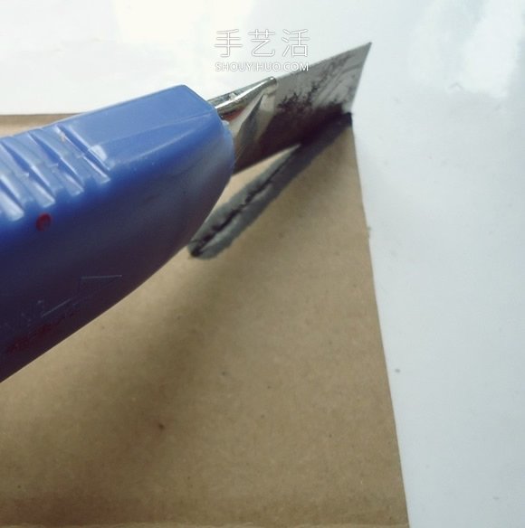 硬紙板手工制作首飾收納盒的做法教程 -  rpnrmr.com